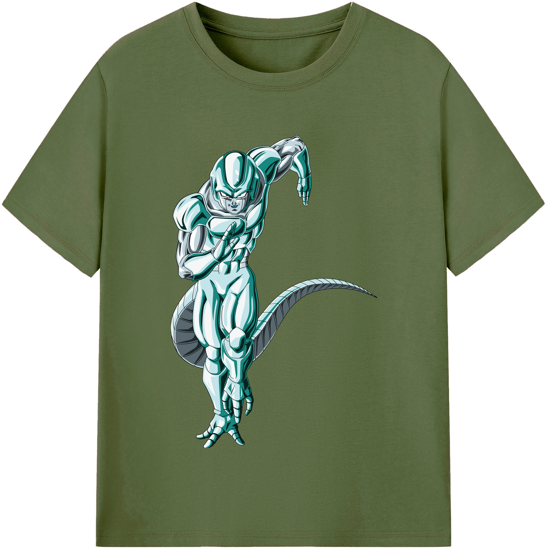 （画像用） ドラゴンボール フリーザ DRAGON BALL Frieza 綿100％半袖Tシャツ（フロントプリント）